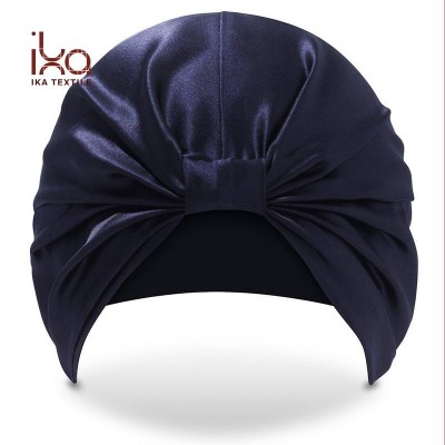 100% Pure Mulbery Silk Chic Soft Comfortable Satin Night Hair Wrap Sleep Cap For Woman